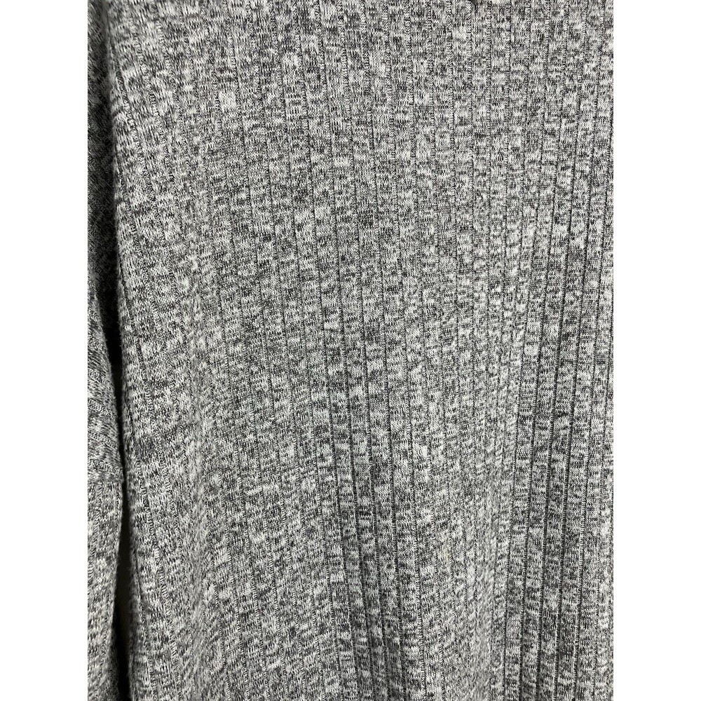 NEW YORK & COMPANY Womens Ribbed Knit Gray Sweater Size Small - Picture 6 of 7